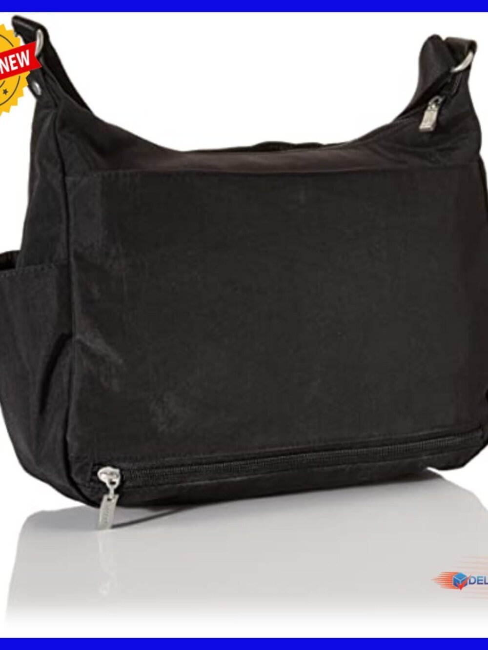 Large Hobo Crossbody Bag with RFID Wristlet, Water-Resistant Travel Purse - Picture 4 of 7